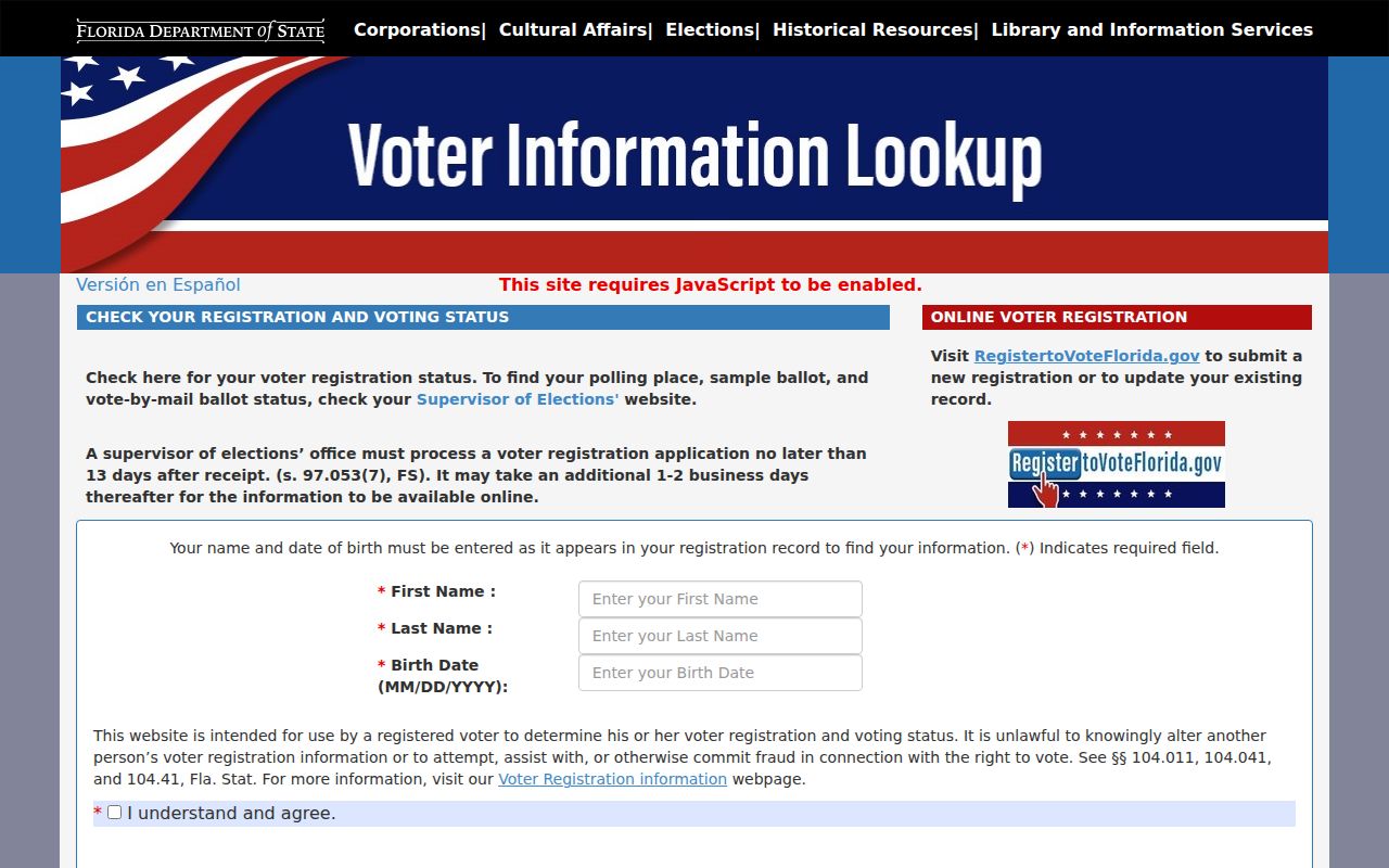Jacksonville Beach residents directory Florida voter lookup