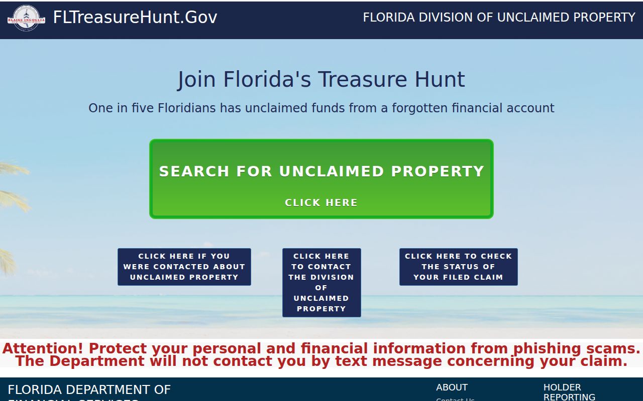 Florida Treasure Hunt name search that may corroborate a Jacksonville Beach connection